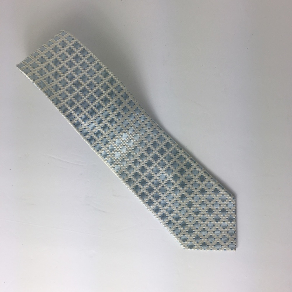 Vito Rofolo Blue Square Silk Classic Men’s Tie